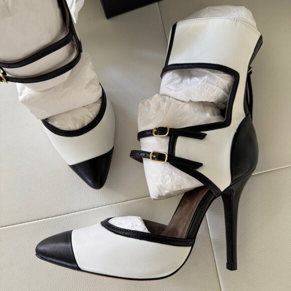 Brand New in Box Marissa Webb "Alina" Colorblock Booties!!!! - Picture 1 of 11
